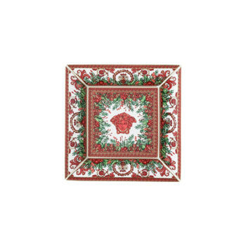 Versace 7in Tray Baroque Holiday